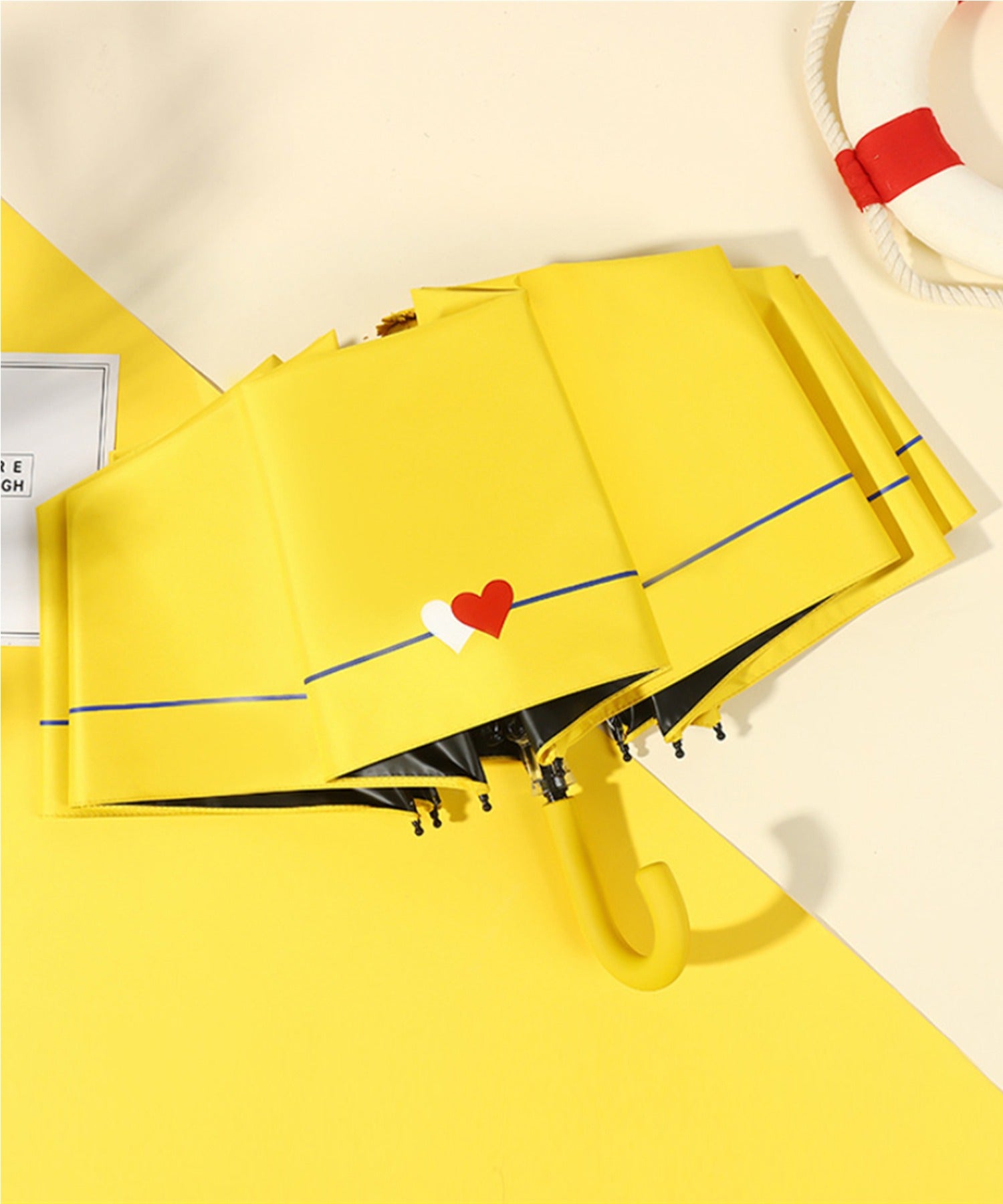 丈夫な8本骨軽量折りたたみ傘