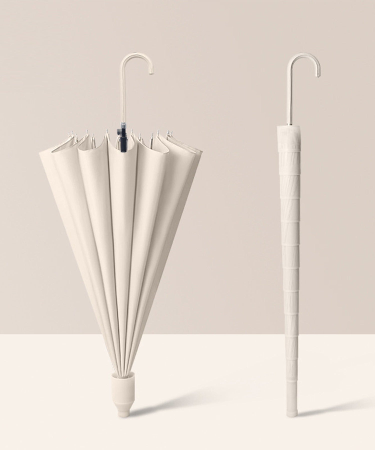 撥水カバー付け長傘